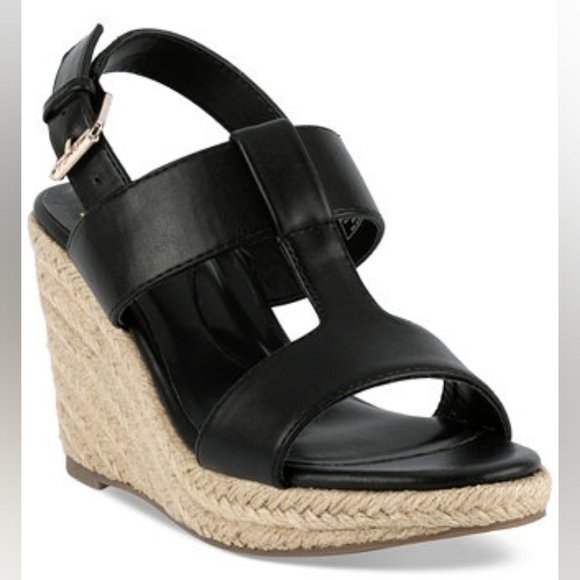 New In Box Jones New York Isortee Espadrille Wedge Sandals Size: 9.5 - Picture 1 of 9